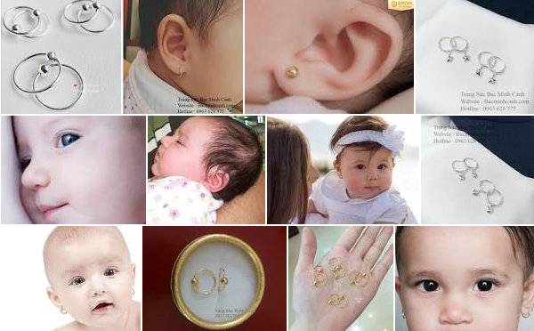 Gợi cảm hứng và khám phá vẻ đẹp tinh tế của bông tai vàng 18k cho bé sơ sinh và nhỏ tuổi. Với đường nét thanh mảnh và chất liệu an toàn cho da em bé, bông tai sẽ là phụ kiện hoàn hảo cho những cô bé xinh đẹp hay những thiên thần bé nhỏ trong gia đình.