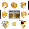 Top 7 Mẫu nhẫn vàng nam 24k (9999) 2,5,10 chỉ đẹp 2024
